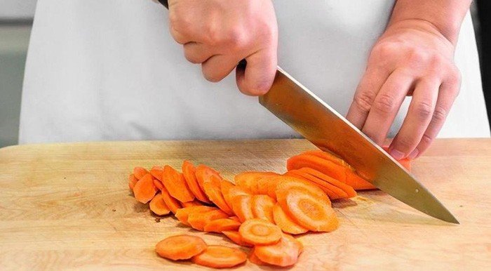 Нарезка овощей брусочками