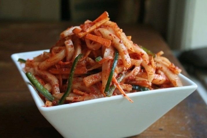 Кимчи из дайкона по-корейски