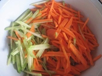 Салат с морковью по корейски