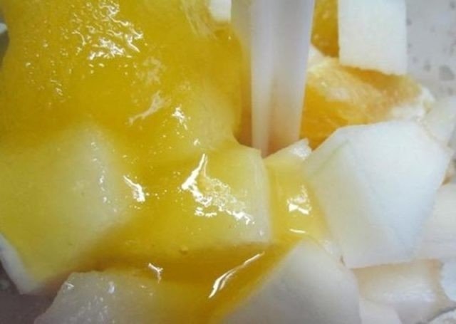 Кабачковое варенье под ананас